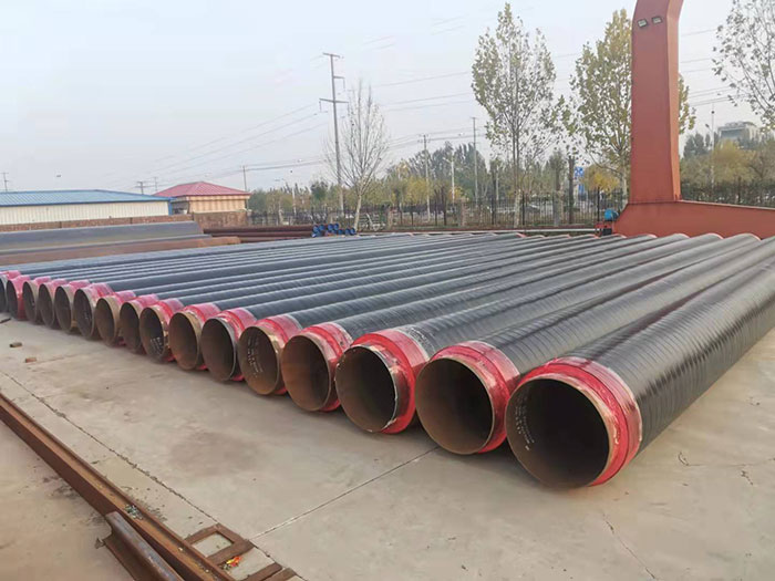 噴涂聚乙烯纏繞預(yù)制直埋保溫管